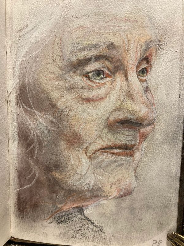 portrait of an old lady