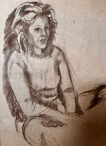Woman sitting
