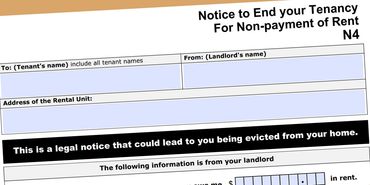 Claims in Landlord and Tenant Board: Eviction notice; Ending tenancy; Unlawful rent increase