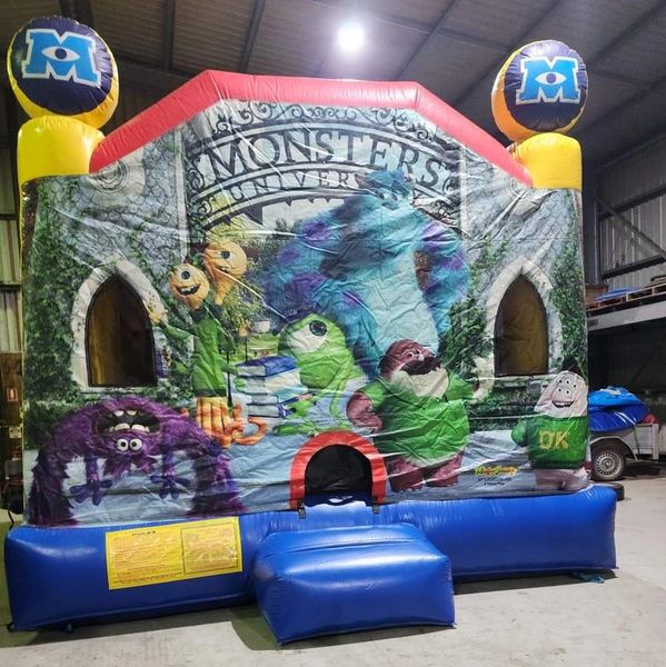 monsters university jumping castle