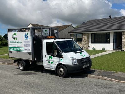 DMG Rubbish Collection van for mattress disposal