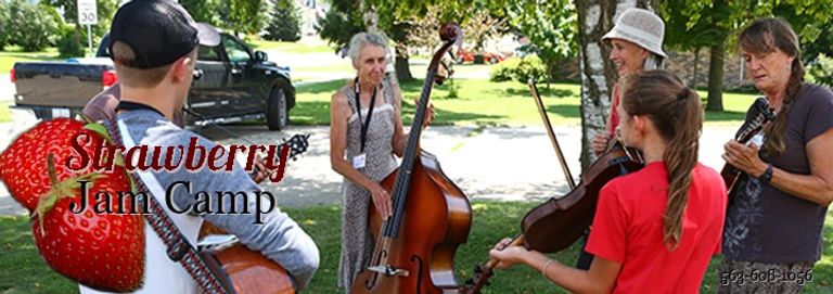 Strawberry Jam Camp offers jamming for all ages over three days of talented instructors.