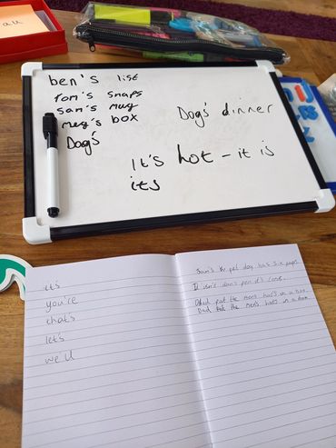 Specialist teacher resources differentiated