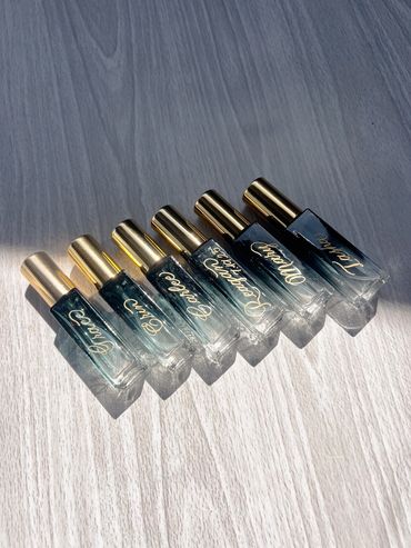 Engraved Travel Sized Perfumes for Bridesmaids