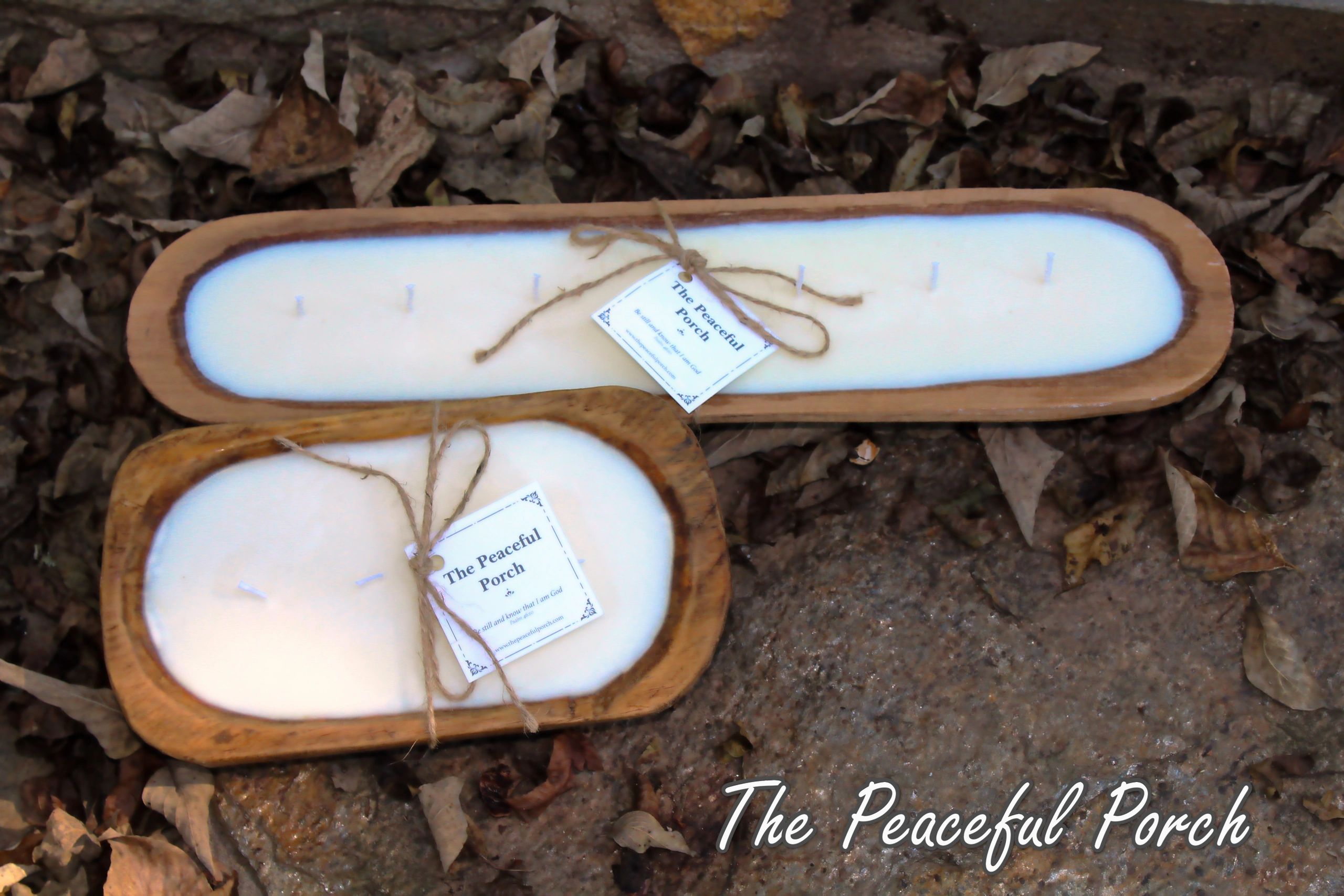 Dough Bowl Candles, Candles The Peaceful Porch