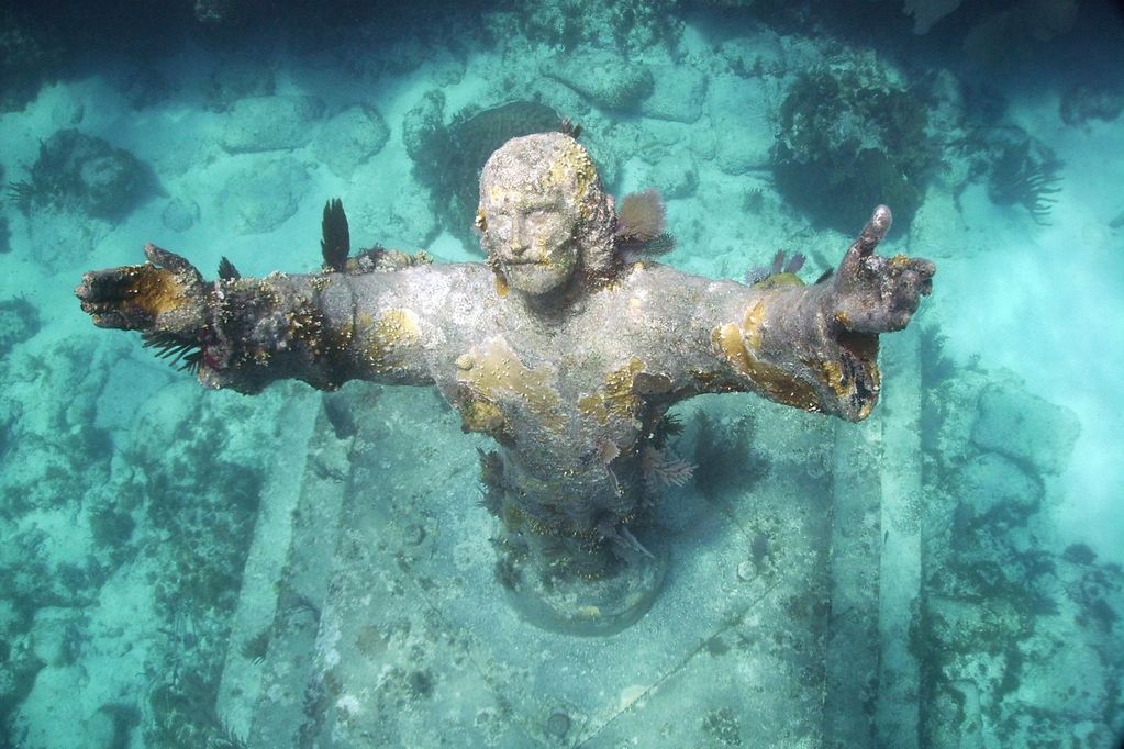 Christ Statue  front