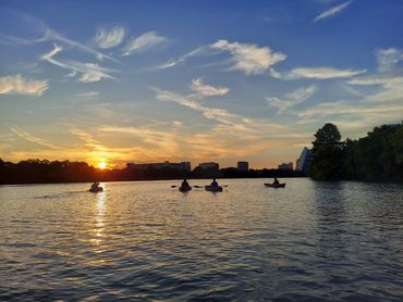 Kayaking in Austin