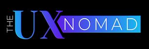 A logo of The UX Nomad