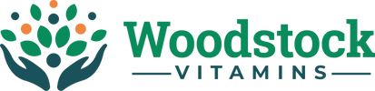 A logo of Woodstock Vitamins
