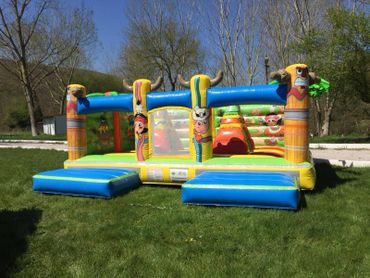 Şişme Oyun Alanı Kiralama, Şişme Zıp Zıp Safari Oyun Parkuru, Etkinlik ve Organizasyonlarda Kiralama