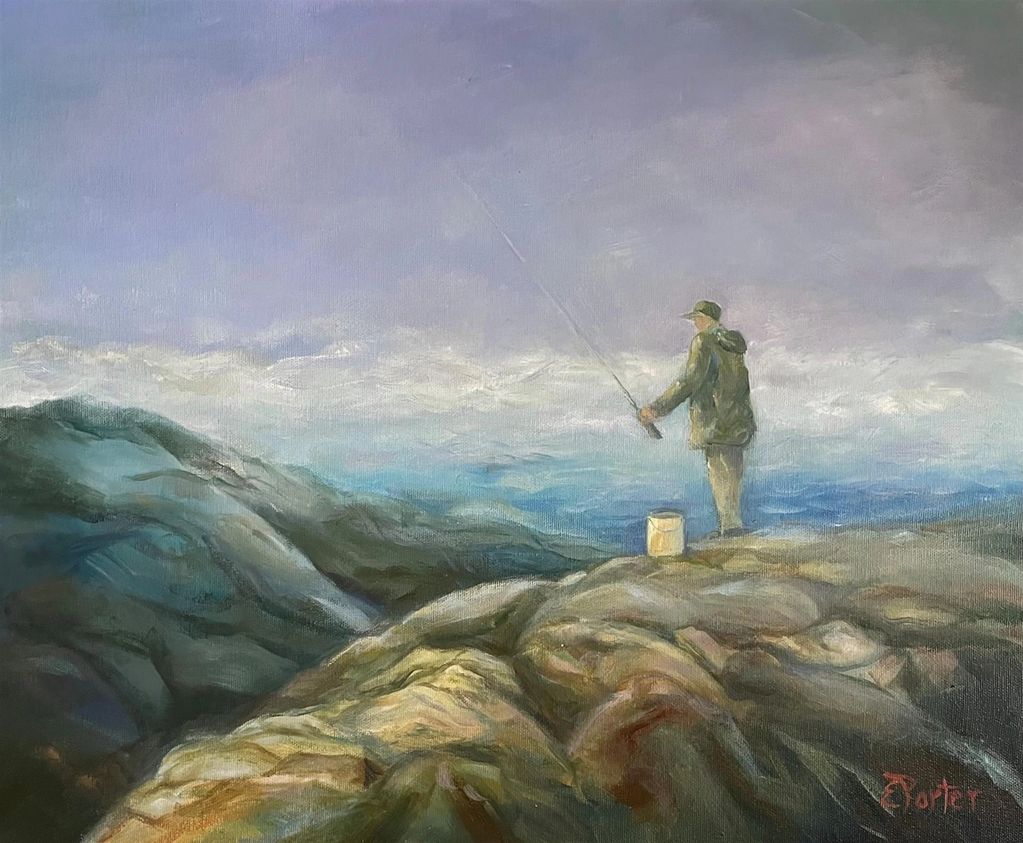 "Alone Time ", Oil on Canvas
16 x 20".
Contact Elaine Porter