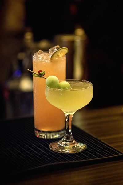 Prohibition era cocktails with a modern twist.
