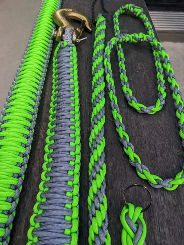 A green paracord