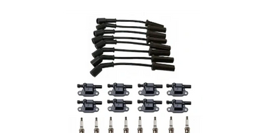 Spark Plugs, ignition coils, wires, coil boots