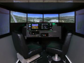Simulator flight training
