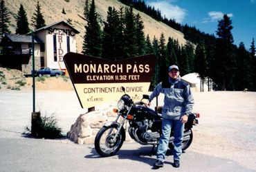 Eric toured Colorado's paved and unpaved roads for many years on a 1981 CB750K.