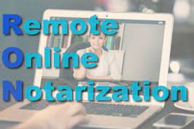 Remote Online Notarization