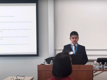 Deliver my pitch for a foot massage to reduce fatigue for members of the work from home community