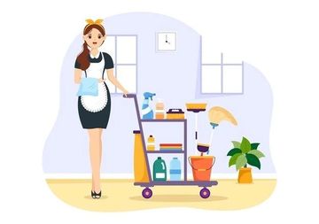 Daily cleaning room service
