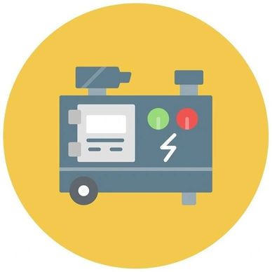 Power backup clipart image.