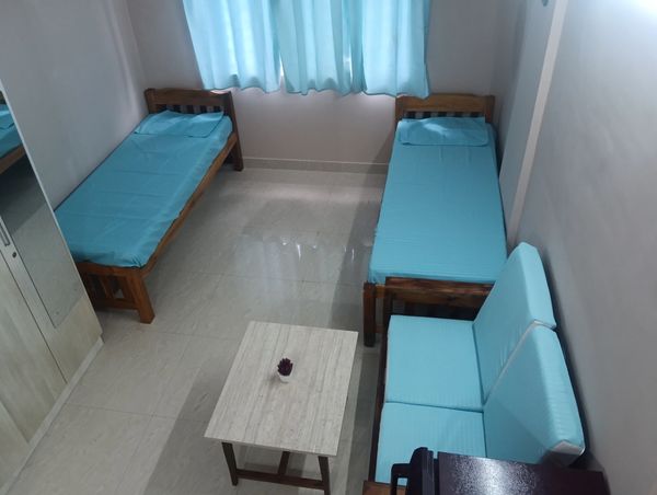 Fully furnished ladies pg near Christ University backgate with individual fridge, induction and more