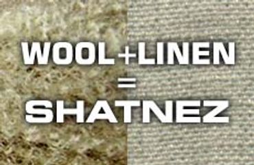 Wool and linen make shatnez