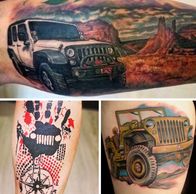 Best Jeep Tattoo - Show & Shine Category at the Canada Jeep Show