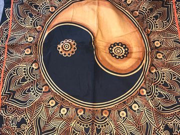 Large meditation floor pillow/dog bed   (SOLD)