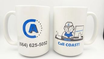 Taza tipo tarro impresión ambos lados