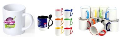 Modelos de tazas impresas full color