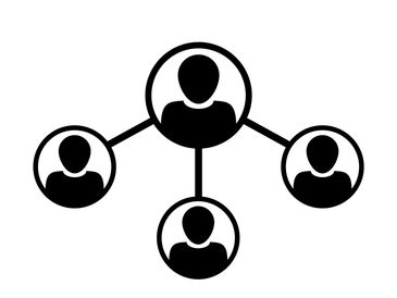 People Network Social Connection Icon