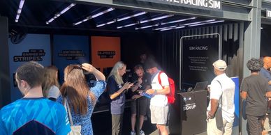 Racing car Simulator hire BMW Porsche