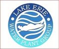 Logo of Lake Erie Water Plant Group with water and plant imagery.