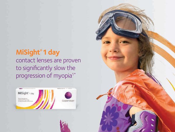 MiSight 1 day lenses