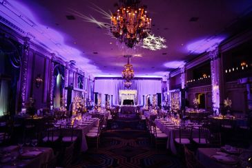Wedding ballroom dj up lighting led colors in portland oregon city lake oswego