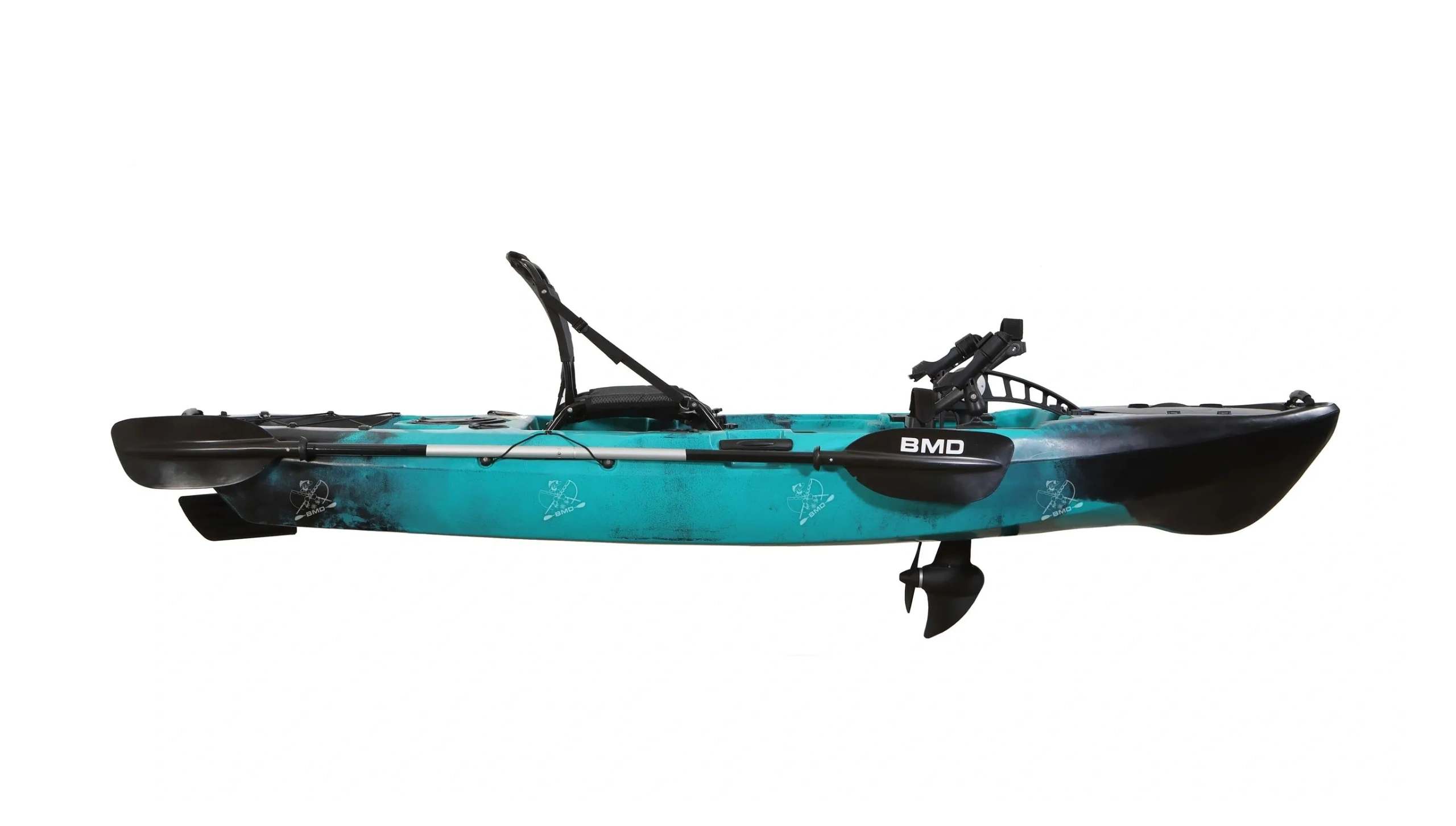Selon nous, un modèle de kayak de pêche à propulsion à pédales par excellence, solide, efficace et s