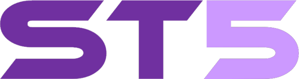 ST5 dog training system logo.