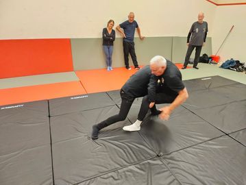 Double leg take down BJJ