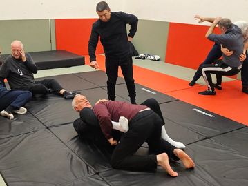 Triangle from guard BJJ