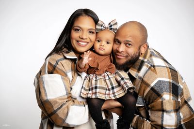 Family Photo: Mom, Dad and baby.
Photo Credit: Mario Star Photography