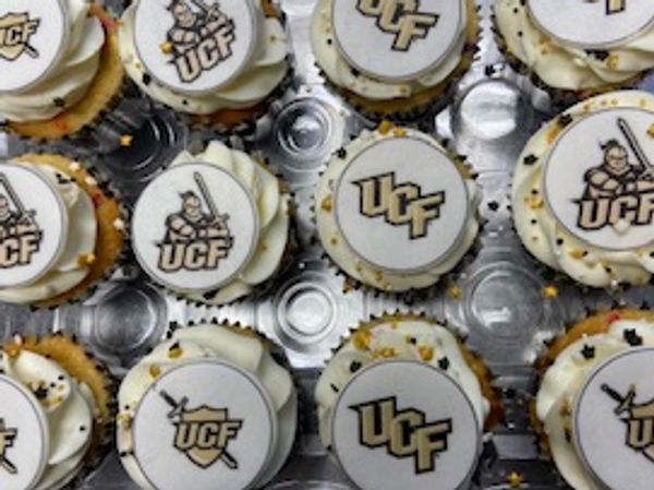 University Logo Cupcakes