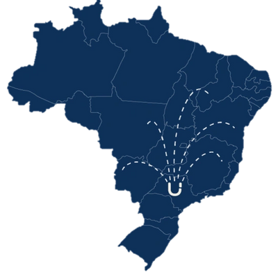 Atuação em todo brasil