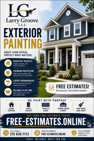Professional exterior painting & restoration with expert prep, premium coatings & lasting finishes