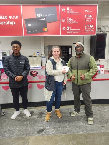 Jacob , myself and a representative from BJ's