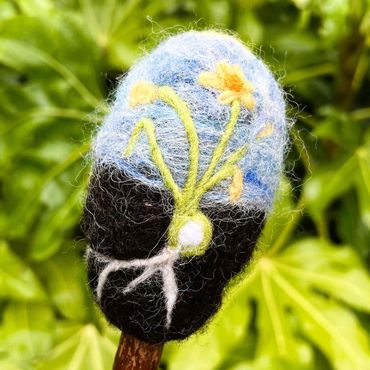 Zoomed in view of Imbolc Drum Beater