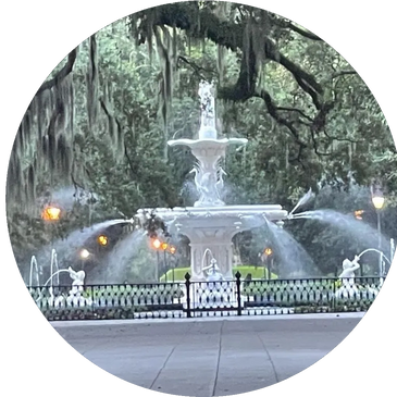 Forsyth Fountain at dawn