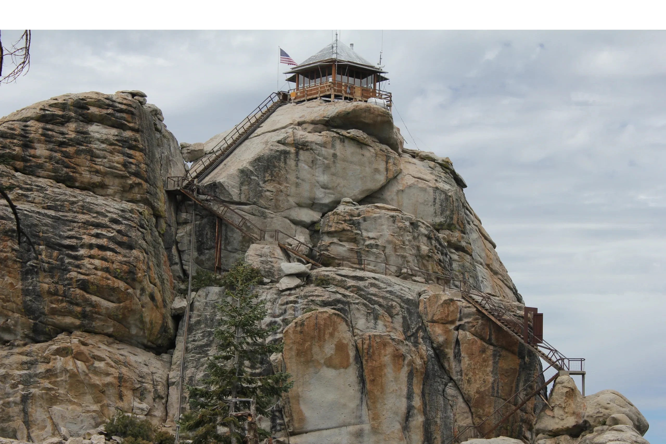 Closer View of Buckrock Lookout Tower