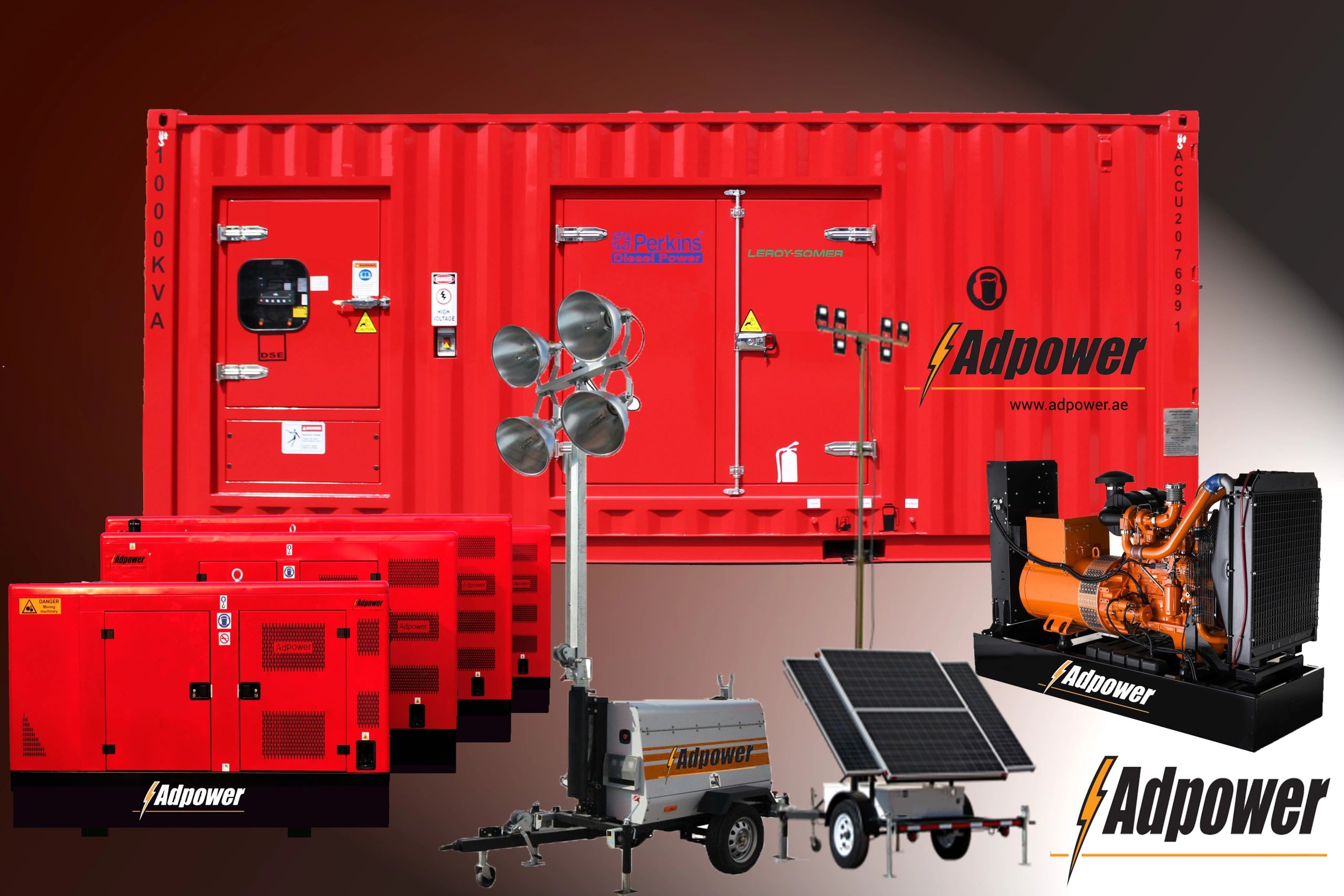 Diesel Generator, Light Tower, Solar Light Tower, Generator Sets