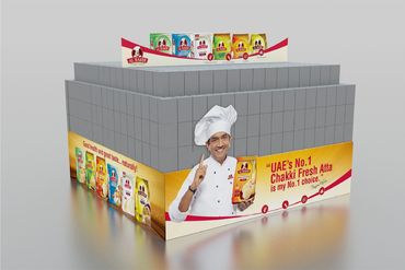 AL BAKER PALETTE WRAP DESIGN AND PRODUCTION, POINT OF PURCHASE, FSU, CREATIVE AGENCY, ACTIVATION