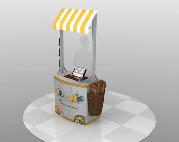 Lactalis activation in-store, Carrefour, mec workshop, customer experience